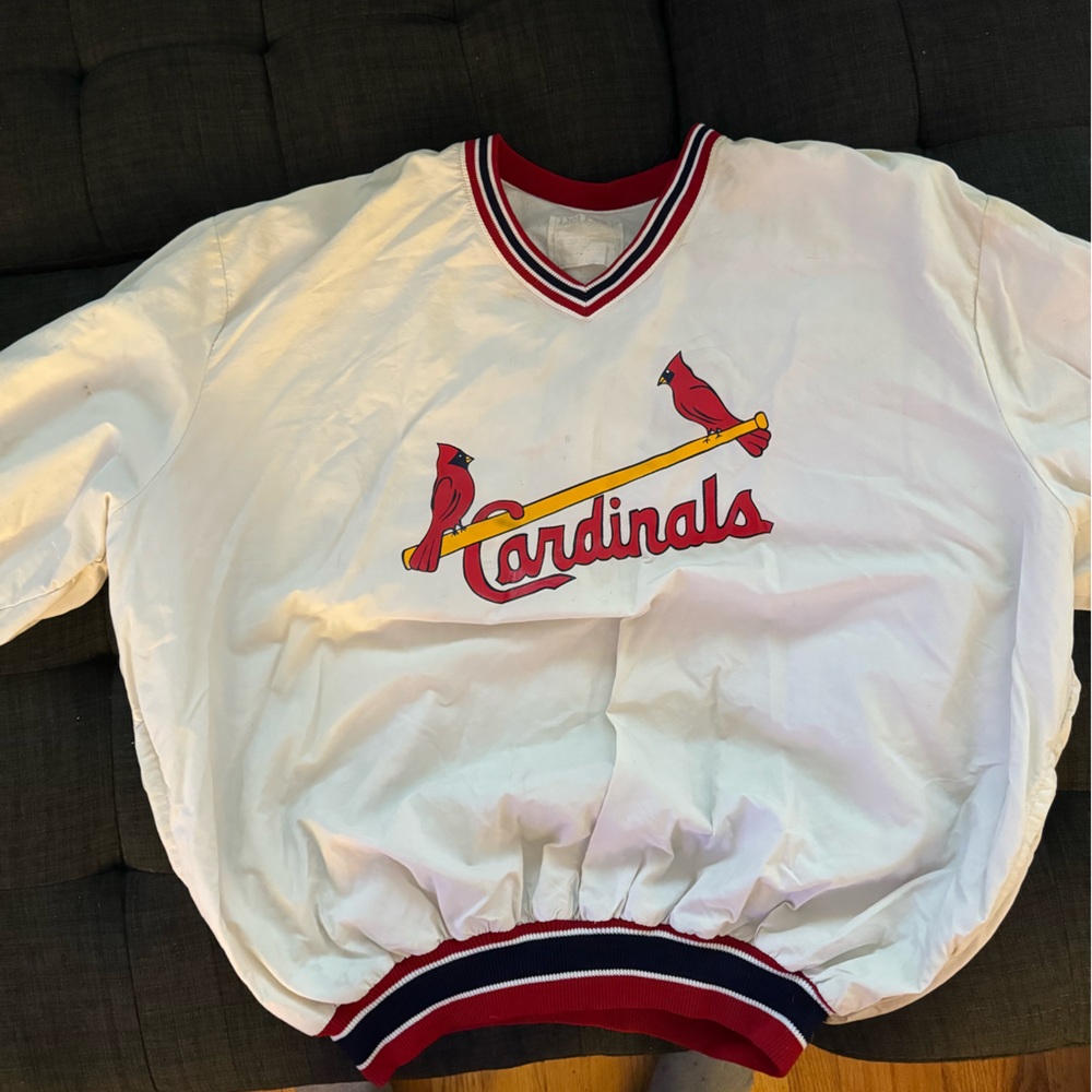 Cardinals Fleece Pull Over Jersey